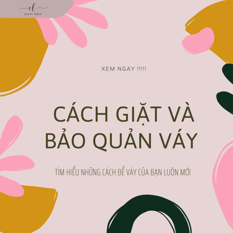 Giặt bà vảo quản váy