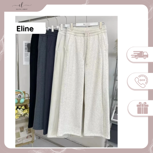 Quần ống rộng nữ Eline